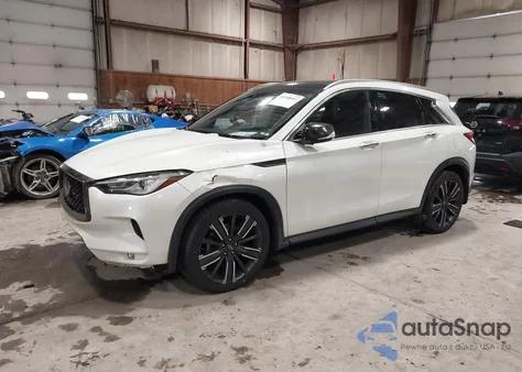 2021 Infiniti Qx50 Luxe Awd z USA, uszkodzony, nr VIN 3PCAJ5BB0MF120613